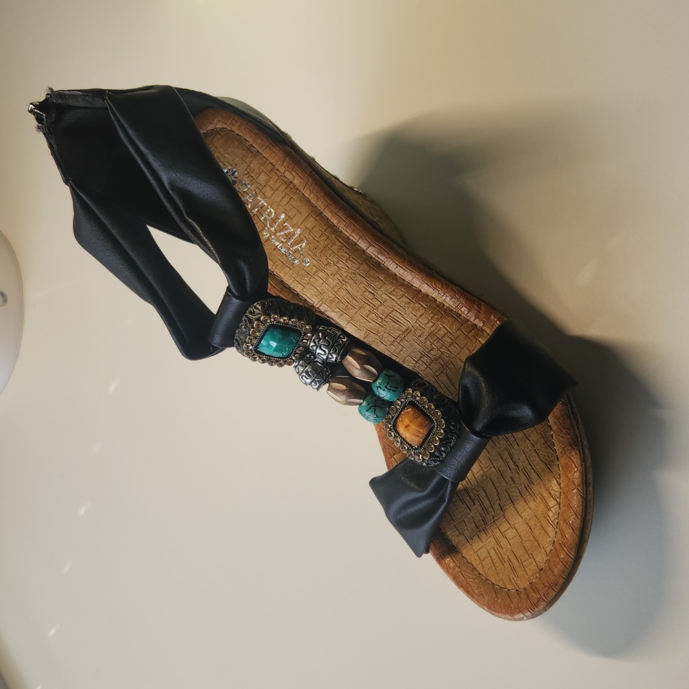 ❗NEW❗Sexy Jeweled Wedges by Patrizia Pegasus, size 9.5